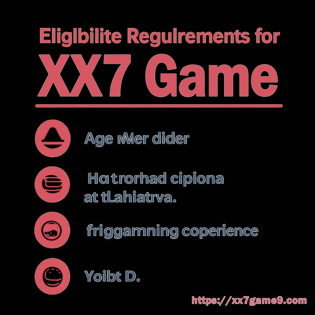 XX7 eligibility requirements reference screen