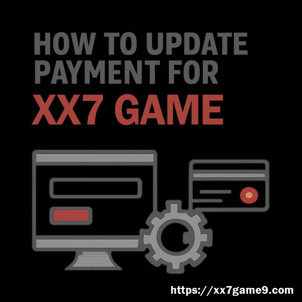 XX7 payment detail updates reference screen